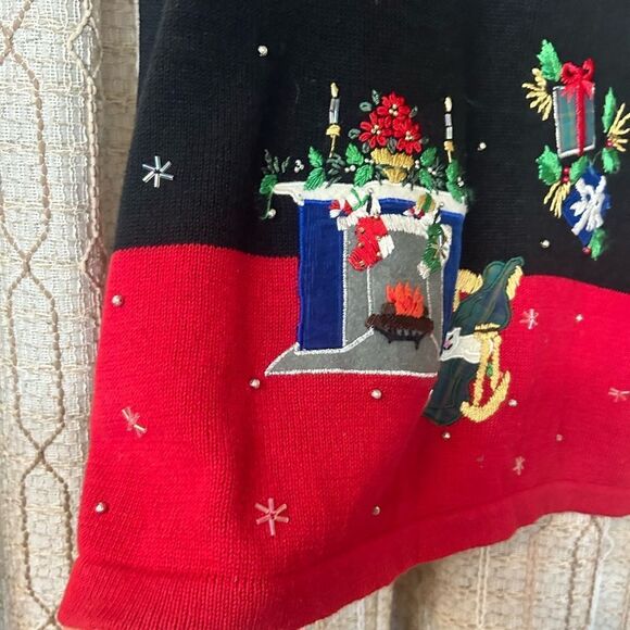 B.P. Design Ladies LG x mas sweater - Picture 2 of 6